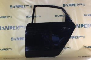 Дверь задняя левая Volkswagen Polo 5 2010-2020 седан 2T, LC9X, С9Х Deep Black Черный
