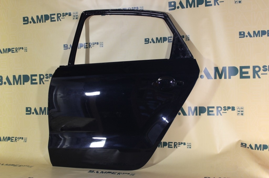 Дверь задняя левая Volkswagen Polo 5 2010-2020 седан 2T, LC9X, С9Х Deep Black Черный Дверь задняя левая Volkswagen Polo 5 2010-2020 седан 2T, LC9X, С9Х Deep Black Черный