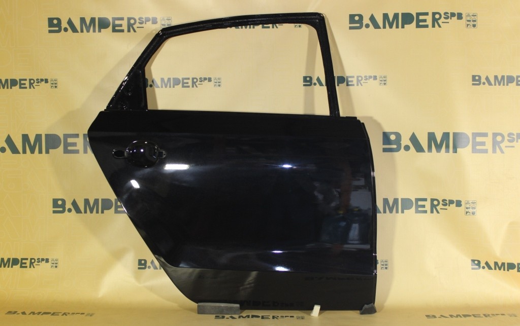 Дверь задняя правая Volkswagen Polo 5 2010-2020 седан 2T, LC9X Deep Black Черный