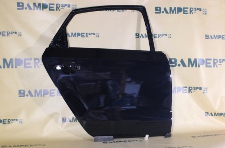 Дверь задняя правая Volkswagen Polo 5 2010-2020 седан 2T, LC9X Deep Black Черный