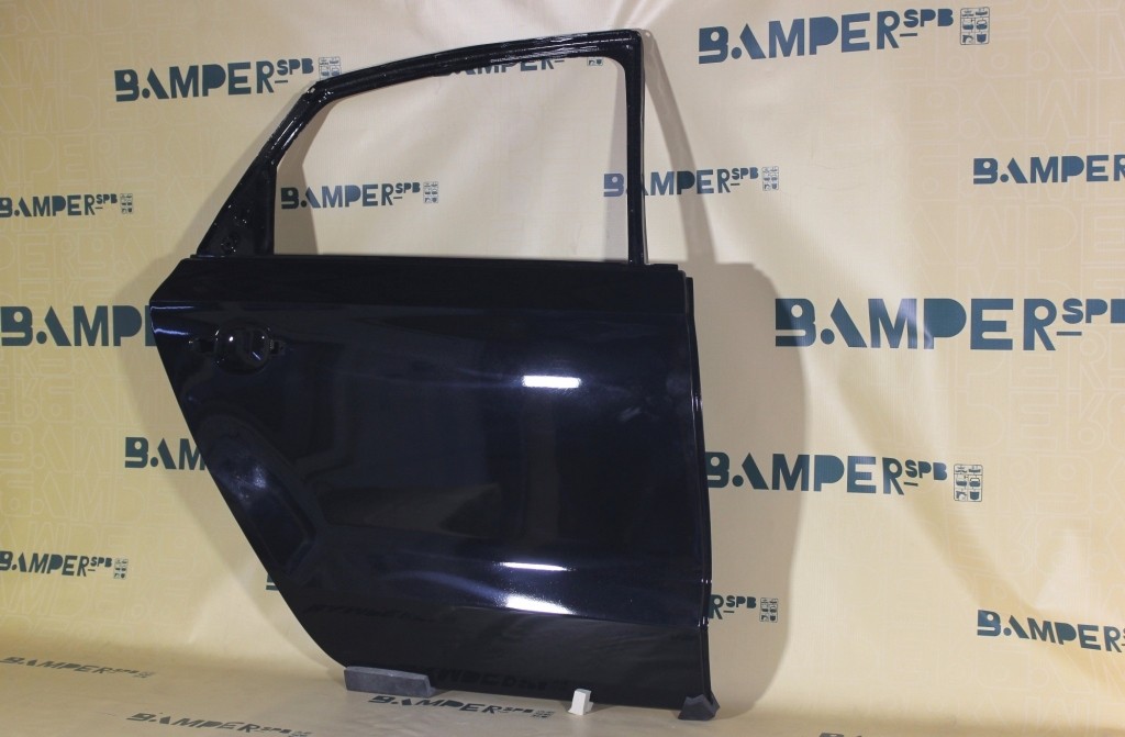 Дверь задняя правая Volkswagen Polo 5 2010-2020 седан 2T, LC9X Deep Black Черный