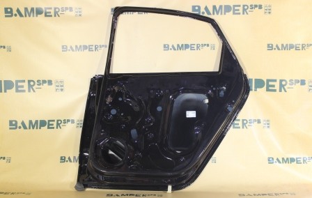 Дверь задняя правая Volkswagen Polo 5 2010-2020 седан 2T, LC9X Deep Black Черный