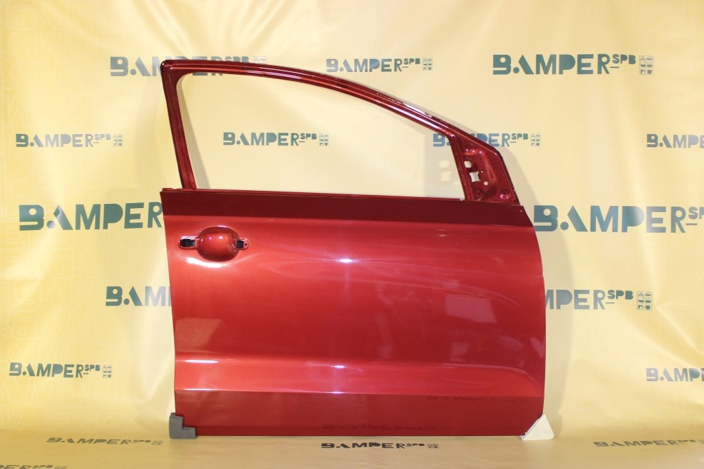 Дверь передняя правая Volkswagen Polo 5 2010-2020 2K, LA3T, А3T Wild Cherry Red Красный Дверь передняя правая Volkswagen Polo 5 2010-2020 2K, LA3T, А3T Wild Cherry Red Красный