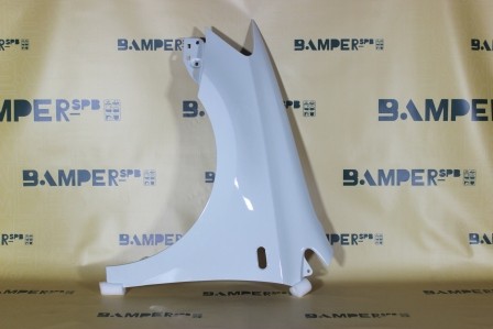 Крыло Volkswagen Polo 5 2010-2020 левое 0Q, LC9A Pure White Белый Т.-П.