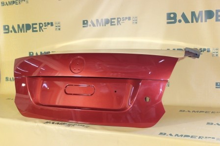 Крышка багажника Volkswagen Polo 5 2010-2020 SDN с отв. под ключ 2K, LA3T, А3T Wild Cherry Red Красный