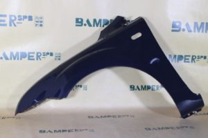 Крыло Ford Focus 2 2005-2008 левое 8CWA Blazer Blue Темно-синий Т.
