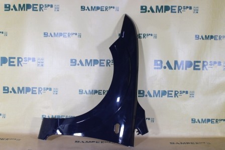 Крыло Ford Focus 2 2005-2008 левое 8CWA Blazer Blue Темно-синий Т.