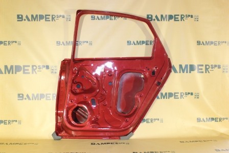 Дверь задняя правая Volkswagen Polo 5 2010-2020 седан 2K, LA3T, А3T Wild Cherry Red Красный
