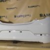Бампер задний Hyundai Solaris 1 2015-2017 хетчбэк PGU Crystal White Белый