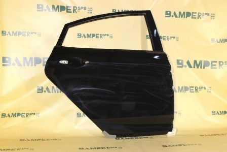 Дверь задняя правая Hyundai Solaris 1 2011-2017 седан MZH Phantom Black Черный