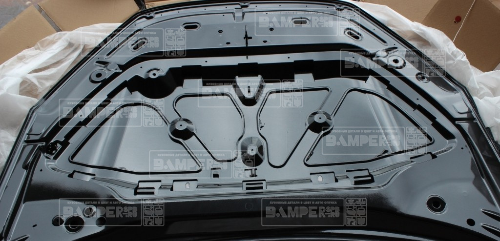 Капот LADA Vesta 2015- 8450039378 676 Черная жемчужина Черный Т.