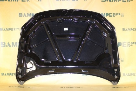 Капот Volkswagen Jetta 6 2010-2020 2T, LC9X Deep Black Черный перламутр Т.П