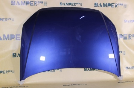 Капот Volkswagen Polo 5 2015-2020 0A, LB5K Reef Blue Синий