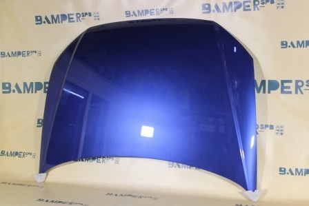 Капот Volkswagen Polo 5 2015-2020 0A, LB5K Reef Blue Синий