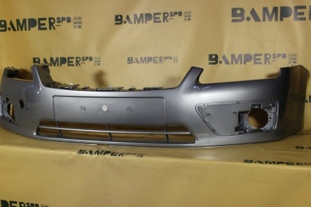 Бампер передний Ford Focus 2 2005-2008 3DTC Tonic Голубой, Серо-голубой Т