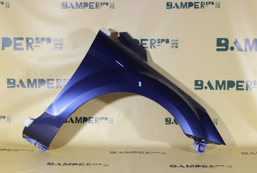 Крыло Ford Focus 2 2008-2011 правое 5DVE Jeans Metallic Синий