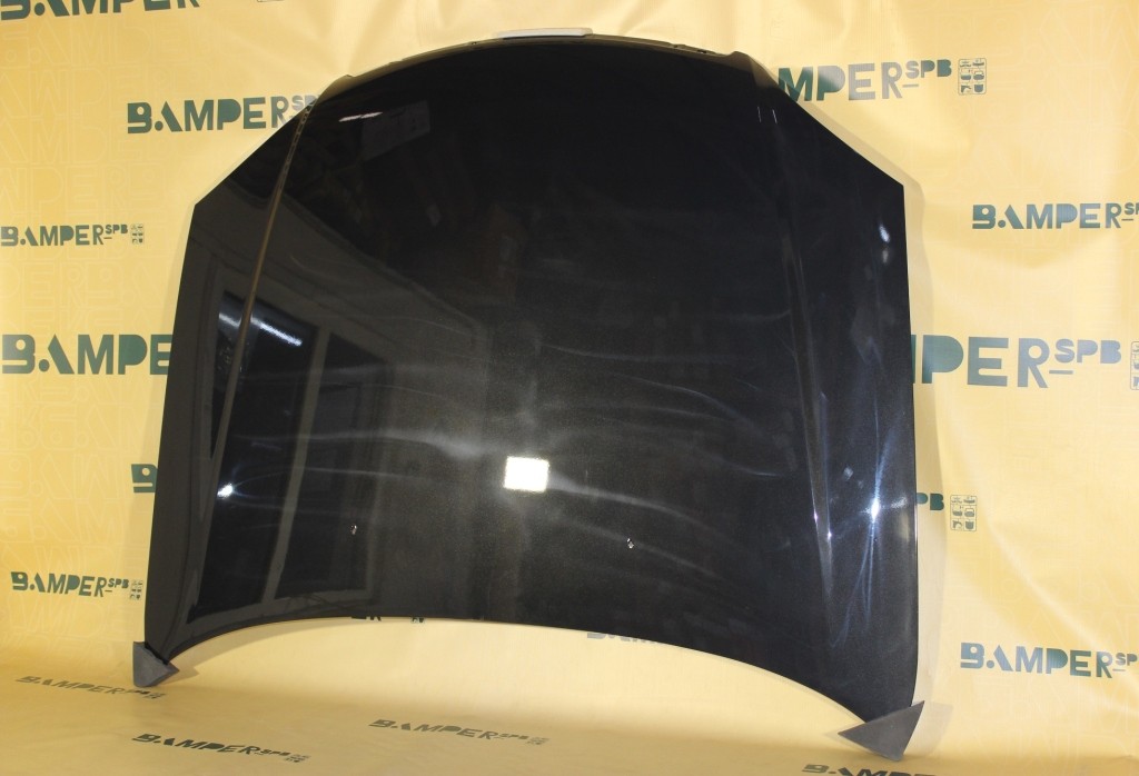 Капот Chevrolet Lacetti 2004-2013 SDN, UN GAR, 22C Carbon Flash Черный металлик