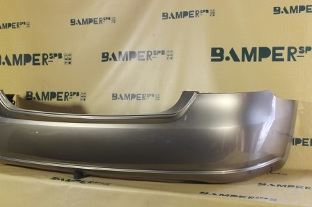 Бампер задний Volkswagen Polo 5 2010-2015 седан 0N, LA1X, A1X Titanium Beige Бежевый Т.