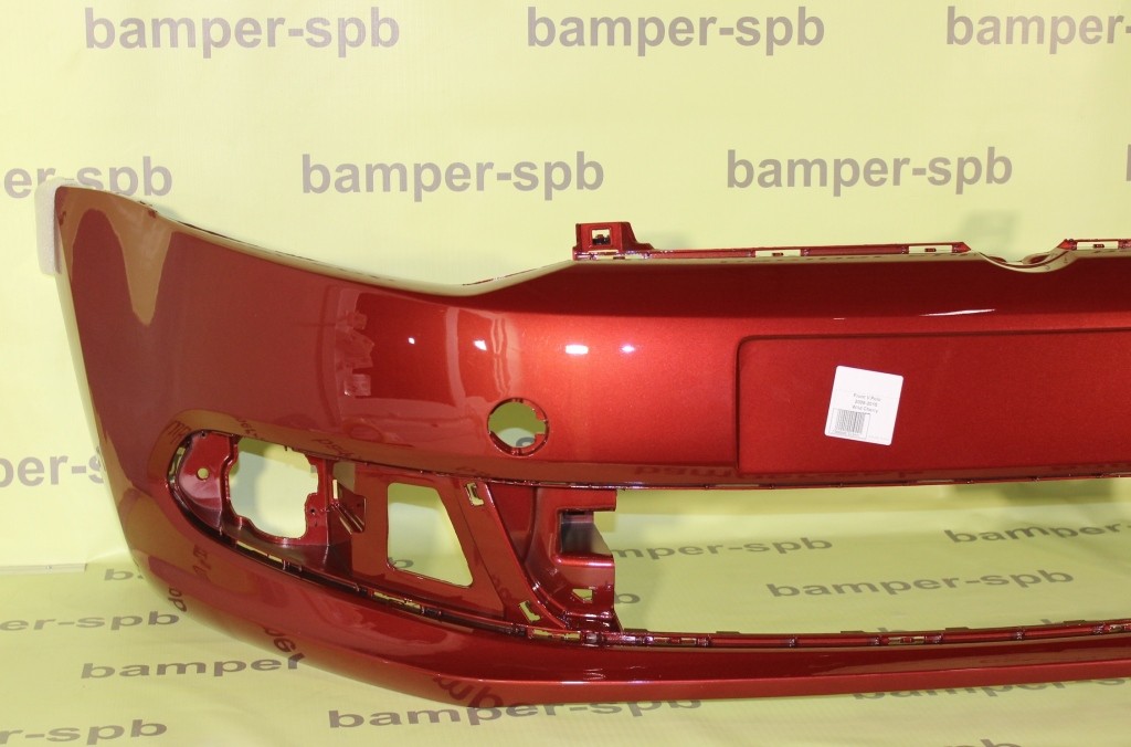Бампер передний Volkswagen Polo 5 2010-2015 SDN 2K, LA3T Wild Cherry Red Красный