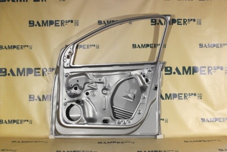 Дверь передняя правая Volkswagen Polo 5 2010-2020 K5, LB7W, B7W Tungsten Silver Серебристый