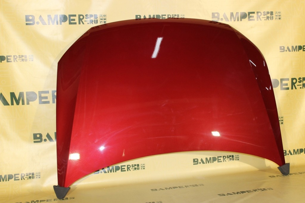 Капот Volkswagen Polo 5 2010-2015 Тайвань 2K, LA3T Wild Cherry Red Красный