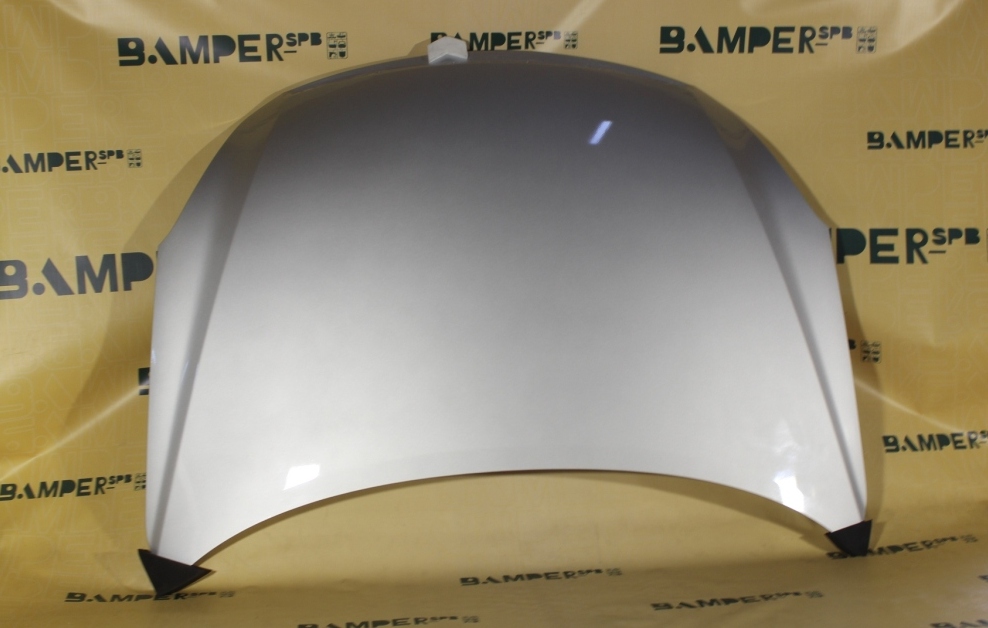 Капот Nissan Almera G15 2012-2019 ZBD Platinum Silver Серебристый