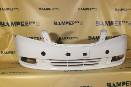 Бампер передний Geely Emgrand EC7 седан 4005 Nobile White Белый