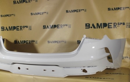 Бампер задний Kia K5 2020-2024 SWP SWA Snow White Белый перламутр Трехслойный Т.