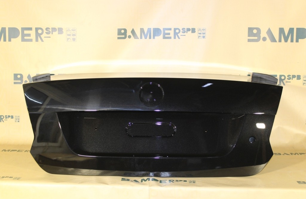 Крышка багажника Volkswagen Polo 5 2010-2020 SDN с отв. под ключ 2T, LC9X, С9Х Deep Black Черный