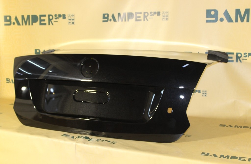 Крышка багажника Volkswagen Polo 5 2010-2020 SDN с отв. под ключ 2T, LC9X, С9Х Deep Black Черный