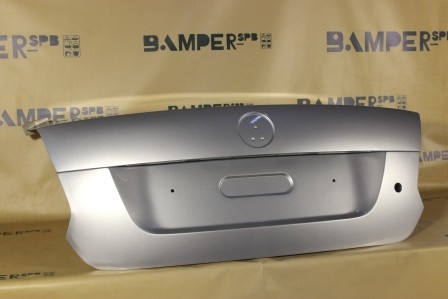 Крышка багажника Volkswagen Polo 5 2010-2020 SDN с отв. под ключ 8E, LA7W, A7W Reflex Silver Серебристый