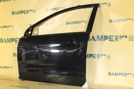 Дверь передняя левая Kia Rio 3 QB 2011-2017 MZH Phantom Black Черный