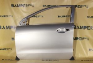 Дверь передняя левая Kia Rio 3 QB 2011-2017 RHM Sleek Silver Серебристый