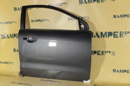 Дверь передняя правая Kia Rio 3 QB 2011-2017 SAE Carbon Grey Серый