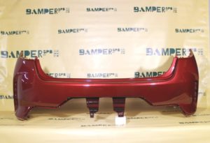 Бампер задний Kia Rio 4 FB 2020-нв R4R, PR2 Fiery Red Красный