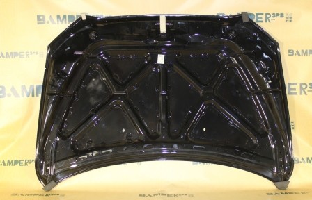 Капот Mitsubishi Lancer 10 2007-2015 X42 Amethyst Black, Labrador Черный Т.