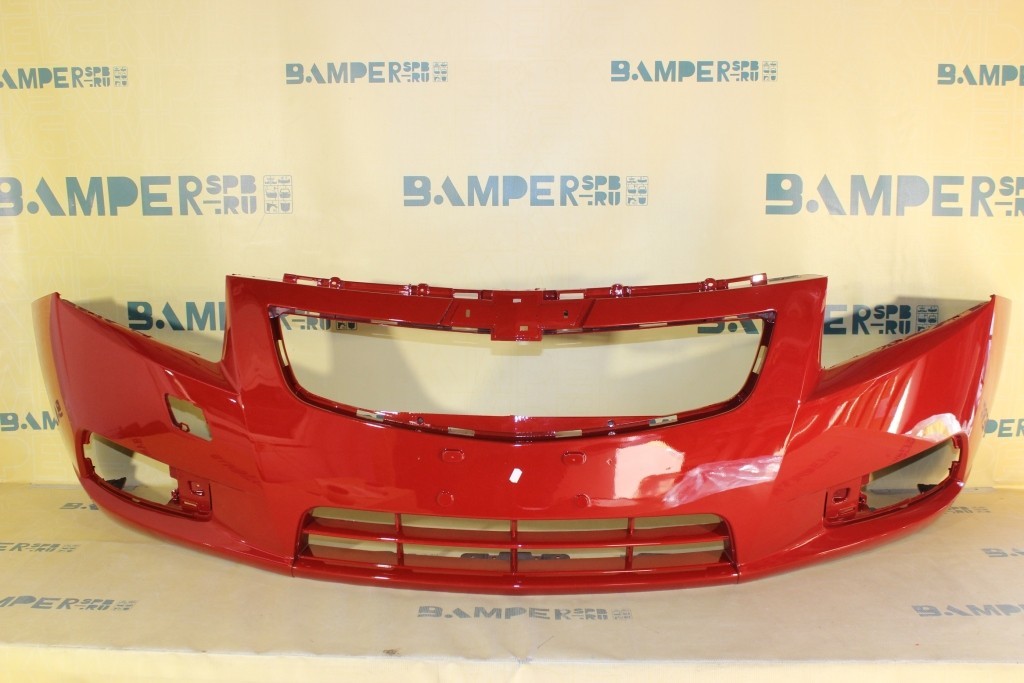 Бампер передний Chevrolet Cruze 2009-2013 GBH, Z50B, 270M Power Red Красный