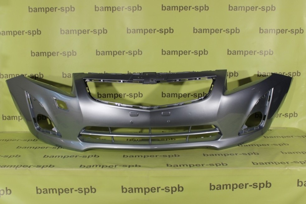 Бампер передний Chevrolet Cruze рестайлинг 2013-2016 GCW, 186 Misty Lake Голубой