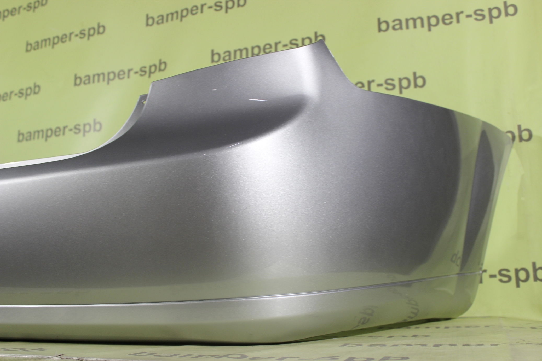 Бампер задний Chevrolet Lacetti 2004-2013 седан GAN, 176 Switchblade Silver Серебристый