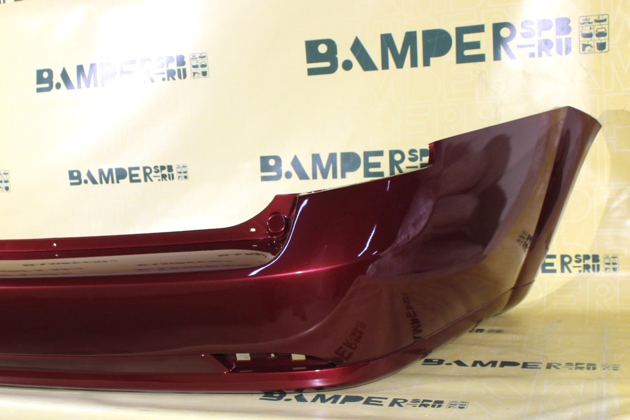 Бампер задний Chevrolet Lacetti 2004-2013 универсал 70U, RGA Red Rock Красный