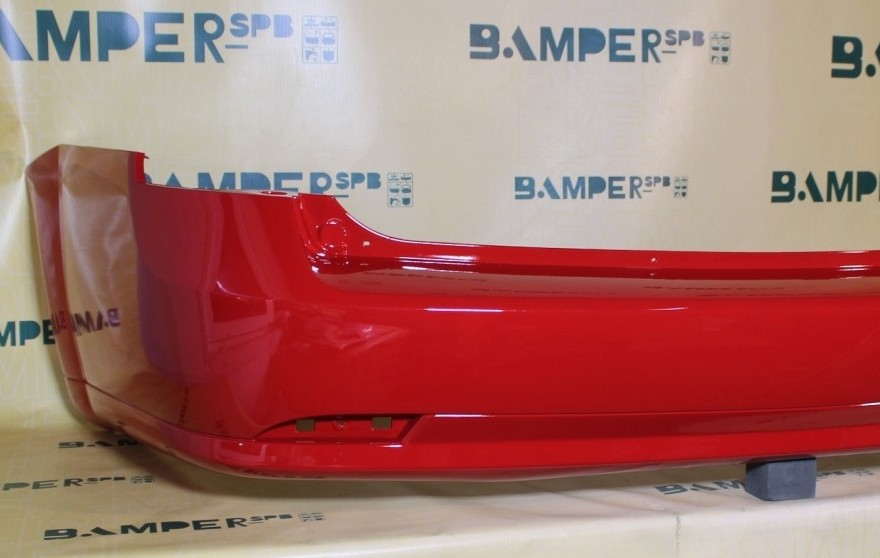 Бампер задний Chevrolet Lacetti 2004-2013 универсал 73L, GGE, 71U Super Red Красный
