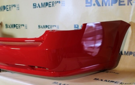 Бампер задний Chevrolet Lacetti 2004-2013 универсал 73L, GGE, 71U Super Red Красный