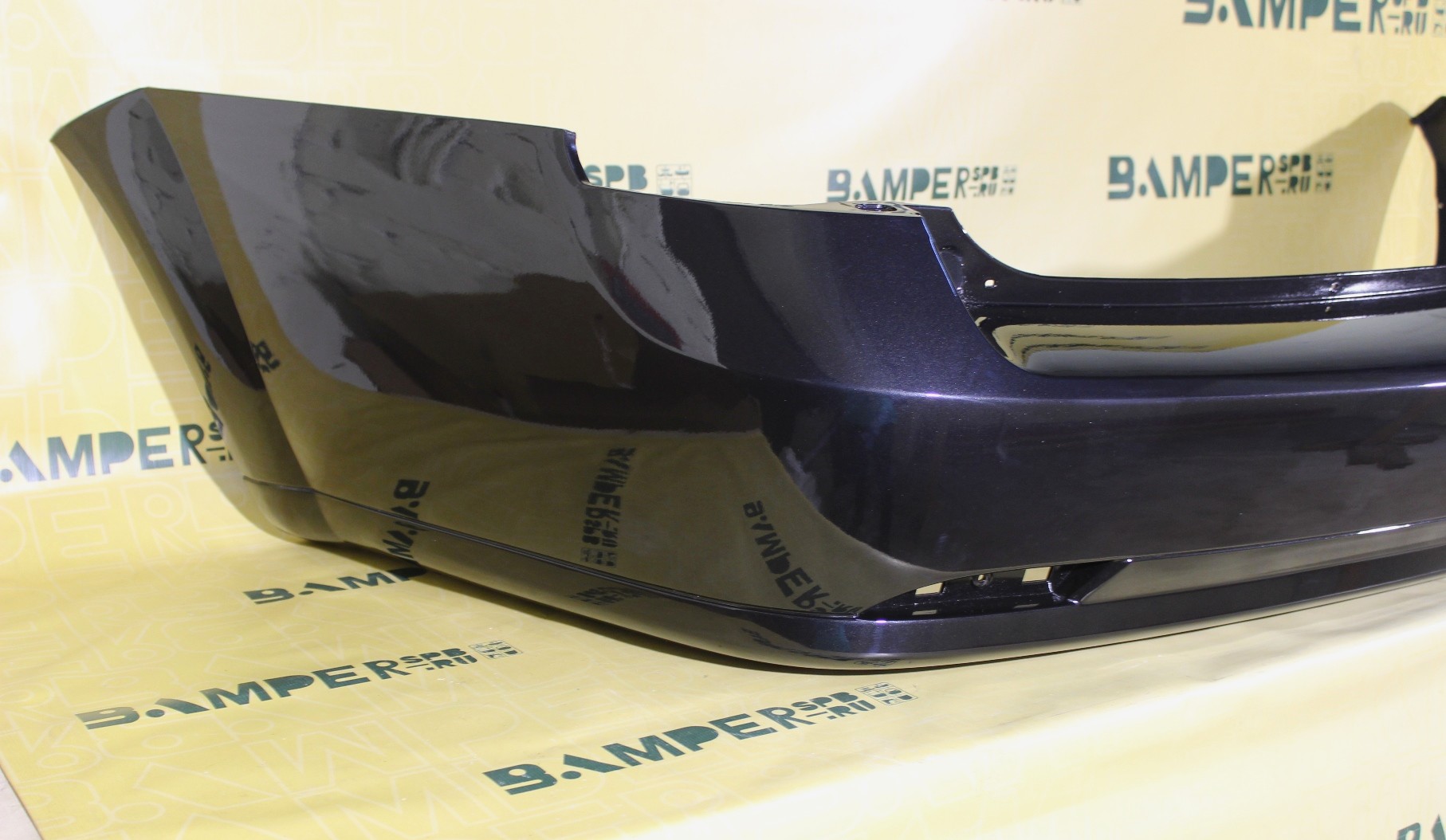 Бампер задний Chevrolet Lacetti 2004-2013 универсал 87U Pearl Black Черный