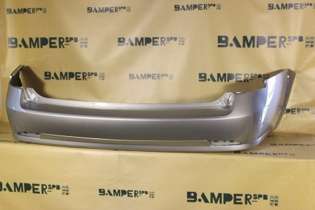 Бампер задний Chevrolet Lacetti 2004-2013 универсал GAN, 176 Switchblade Silver Серебристый