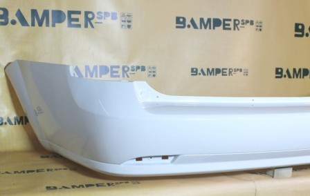 Бампер задний Chevrolet Lacetti 2004-2013 универсал GAZ, 40R Summit White Белый солид
