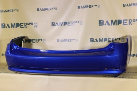 Бампер задний Chevrolet Lacetti 2004-2013 универсал GCT Moroccan Blue Синий