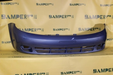Бампер передний Chevrolet Lacetti 2004-2013 хетчбэк 31U Denim Blue Синий металлик