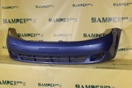 Бампер передний Chevrolet Lacetti 2004-2013 хетчбэк 31U Denim Blue Синий металлик