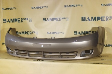 Бампер передний Chevrolet Lacetti 2004-2013 хетчбэк 68U Melange Beige Бежевый металлик Т.