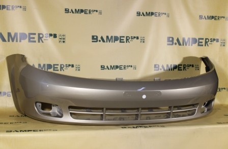 Бампер передний Chevrolet Lacetti 2004-2013 хетчбэк 68U Melange Beige Бежевый металлик Т.